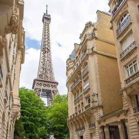 Wonderful Luxe Duplex, Eiffel Tower 8p Appartement